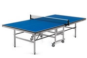 Теннисный стол Leader Blue - клубный стол для настольного тенниса. Подходит для игры в помещении, идеален для тренировок и соревнований